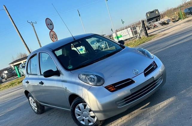 Nissan Micra cena 8800 przebieg: 134000, rok produkcji 2004 z Sławno małe 92